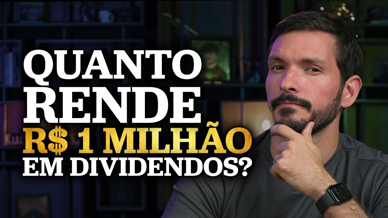 QUANTO RENDE R$ 1 MILHÃO EM DIVIDENDOS? | Dá para Viver de Renda?