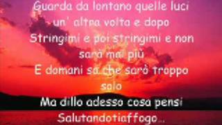 tiziano ferro - salutandotiaffogo+letra