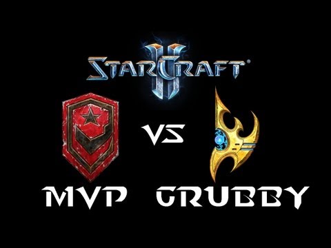 StarCraft 2 - MVP [T] vs Grubby [P] (Commentary)