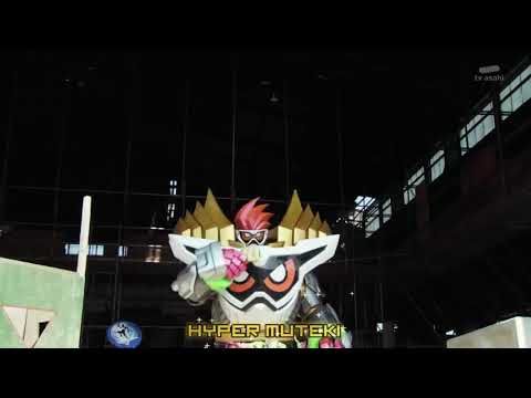 Munculnya Hyper Muteki vs Cronus [Kamen Rider X aid]