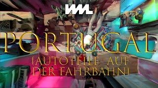 Musik-Video-Miniaturansicht zu Portugal (Autoteile auf der Fahrbahn) Songtext von Von Wegen Lisbeth