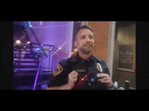 Crybaby Bar Bouncer Calls Armed Thugs To Erase Us!!#fyp #police #crime 