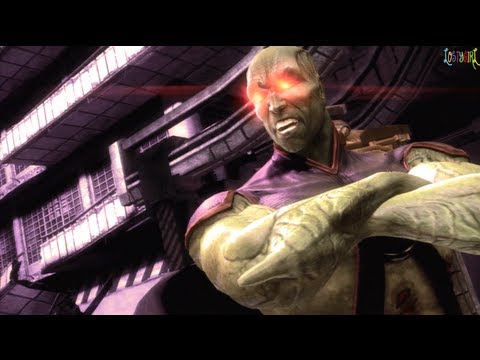 Injustice Gods Among Us Martian Manhunter Classic Ladder Walkthrough and Ending