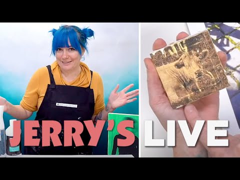 Jerry's LIVE Episode #JL272: Image Transferring with Acrylic Paint
