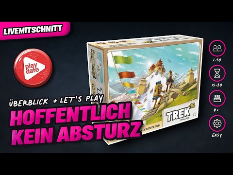 TREK 12: HIMALAYA - Board Game - Rules & Let's Play