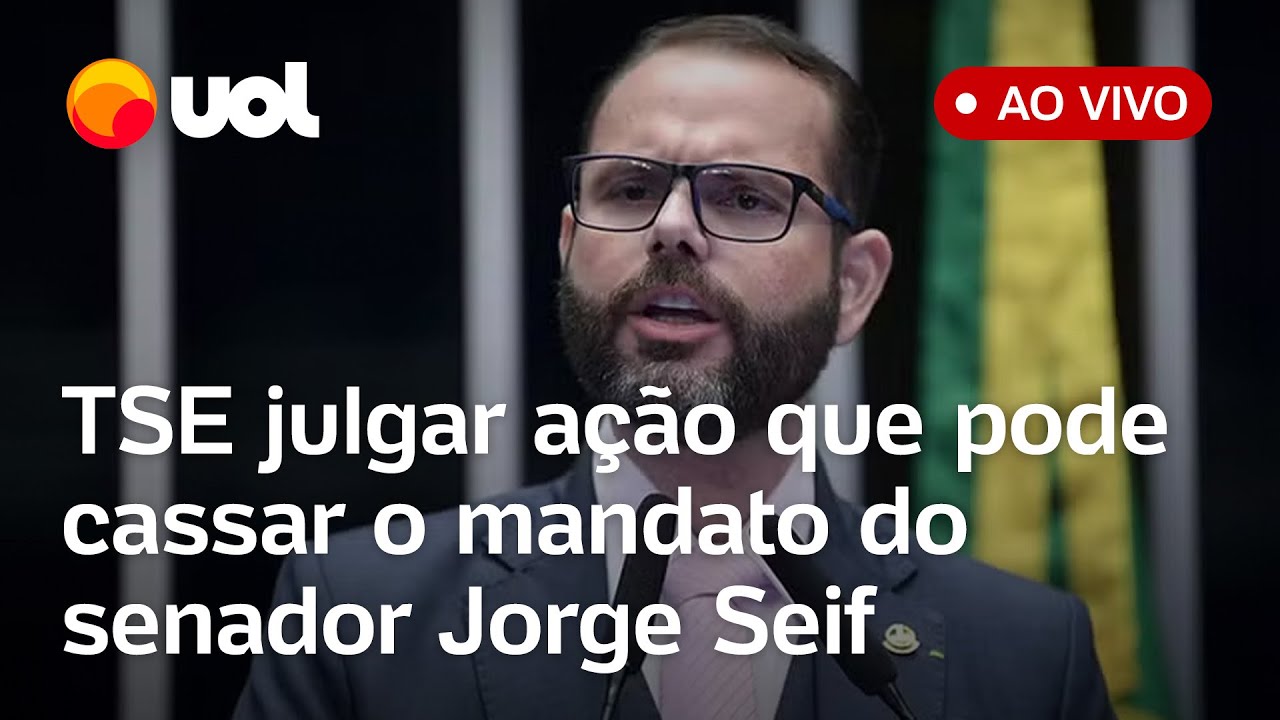 🔴 Jorge Seif: TSE julga ação que pode cassar mandato de senador bolsonarista; assista ao julgamento