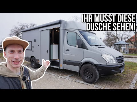 Vom DHL Truck  zum Mountainbike VAN | Camper Room Tour | Jasper Jauch