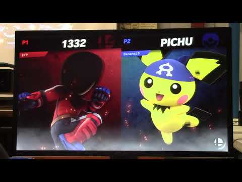 FireThePyro (Mii Brawler) vs. BananaLinkStar (Pichu) - Losers Top 6 - Untitled Redmond Local