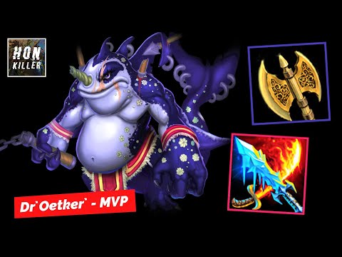 HoN Kraken RUNED CLEAVER with FROSTBURN - MVP