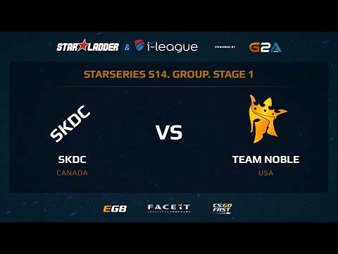 SKDC vs Noble - Map 1 - Overpass (SL i-League StarSeries XIV)