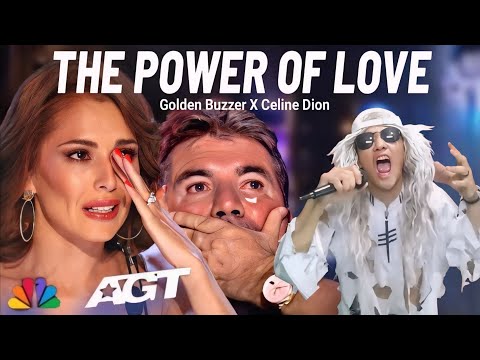 Simon Cowell Cried When The Heard Extraordinary Voice Singing The Power Of Love - Celine Dion