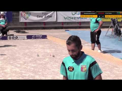 Championnat France 2019 Triplette 1/4 finale - BONETTO