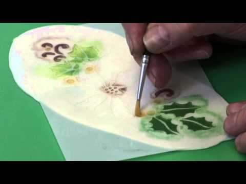 CHRYSANTHEMUM cake stencil & icing cutter set CHRYSANTHEMUM cake stencil & icing cutter set