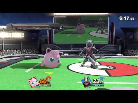 If you don't know how to beat Wolf with Jigglypuff you need to click here
