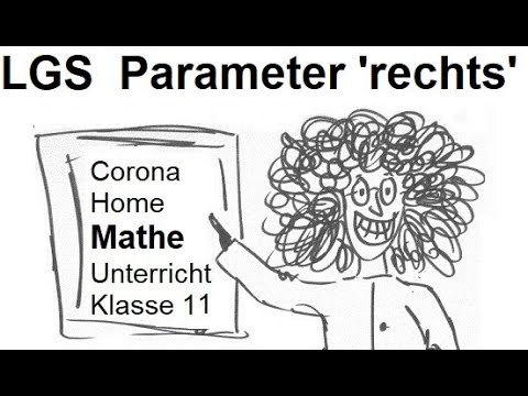 LGS mit Parameter rechts | Mathematik vom Mathe Schmid