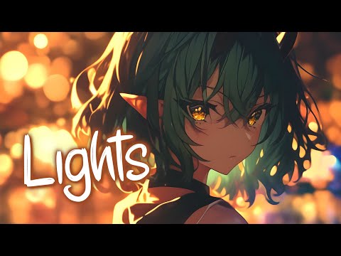 「Nightcore」 Lights - Ellie Goulding ♡ (Lyrics)