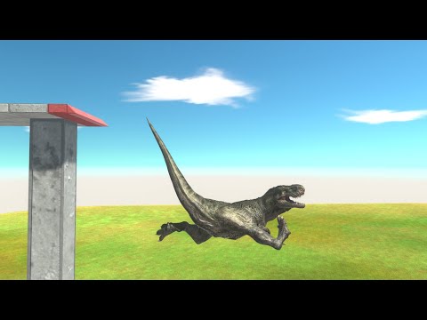 Long Jump Championship - Animal Revolt Battle Simulator