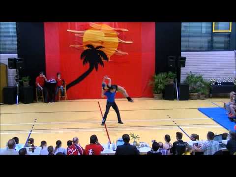 Anja WESTERMAYER und Lorenz RÄDLER, S-Cup in Neuler, Rock´n´Roll, 29.03.2014, A Akro