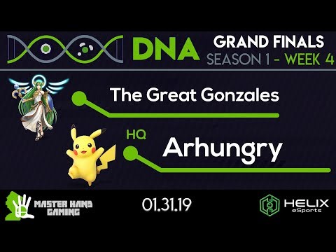 DNA 1.4 - The Great Gonzales (Palutena) vs HQ | Arhungry (Snake, Pikachu) - Grand Finals