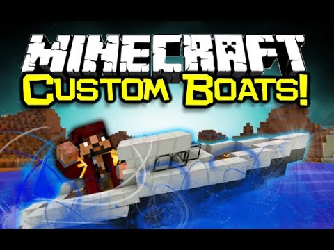 ThnxCya - Minecraft ARCHIMEDES SHIPS MOD Spotlight! - Advanced Boat Creation! (Minecraft Mod Showcase)