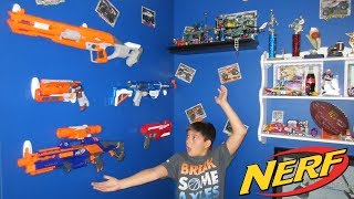 Nerf Gun Wall DIY - Build in 5 minutes with 3M Command Hooks
