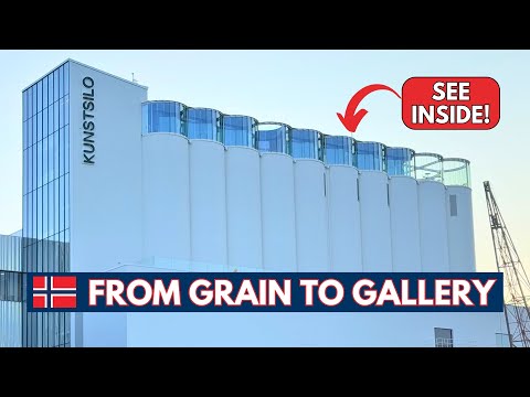 De silo de grano a faro cultural: Noruega responde con museos a la tensión global