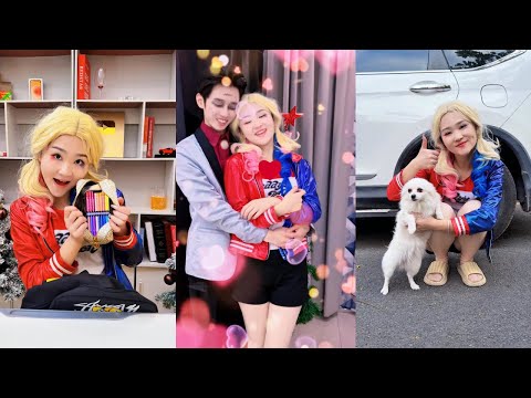 The competition between Harley Quinn and Naruto's family