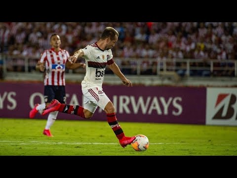 EVERTON RIBEIRO VS JÚNIOR BARRANQUILLA (04/03/2020) FLAMENGO 2x1 J.B | LIBERTADORES