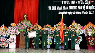 Trường Quân Sự Quân Đoàn 1 long trọng tổ chức Lễ Kỷ niệm 50 năm ngày thành lập (19/01/1974 - 19/01/2024) và đón nhận Huân chương Bảo vệ Tổ quốc hạng Ba