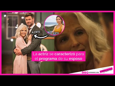 DeC | Elsa Pataky se transforma en anciana tras conocer el estado de Chris Hemsworth