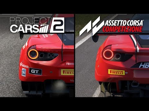 Assetto vs Project Cars 2  Graphic Comparison :: Assetto Corsa  Competizione Discussões gerais