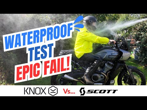 I Tested 2 'BEST' Waterproof Jackets - SHOCKING RESULTS! (Scott Ergo Pro Vs Knox Welbeck Mk2)