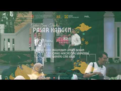 Pasar Kangen "Paguyuban Langen Beksan" dan "Orkes Keroncong Sakpenake"