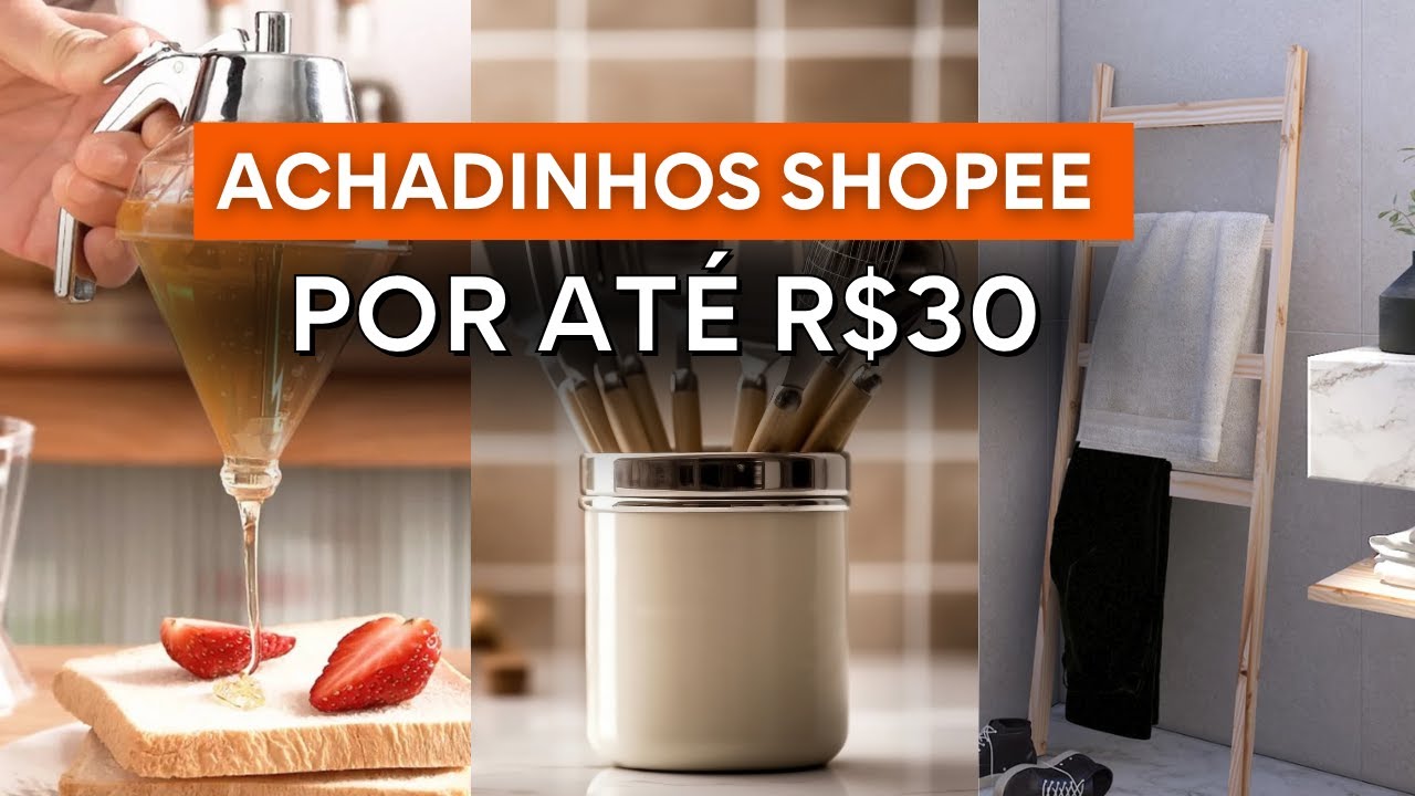 🔥+10 Achadinhos INCRÍVEIS da Shopee Para Casa por Até R$30. Itens Baratos Que Você Precisa Ver! ✨
