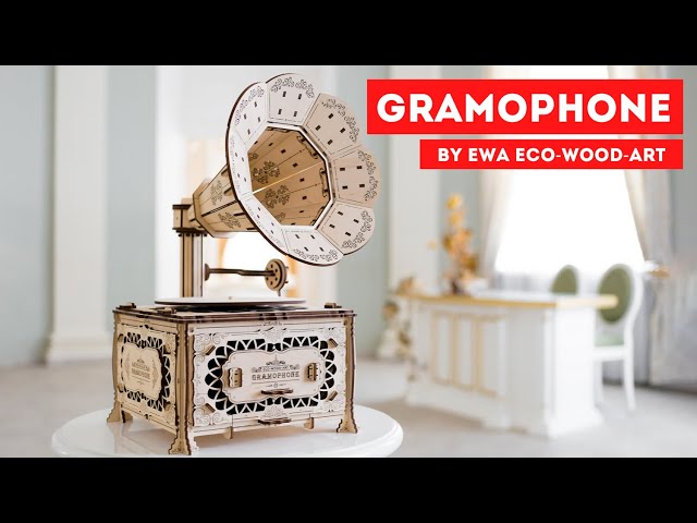 Vidéo teaser pour Gramophone - Antiquarian Mechanical Model by EWA