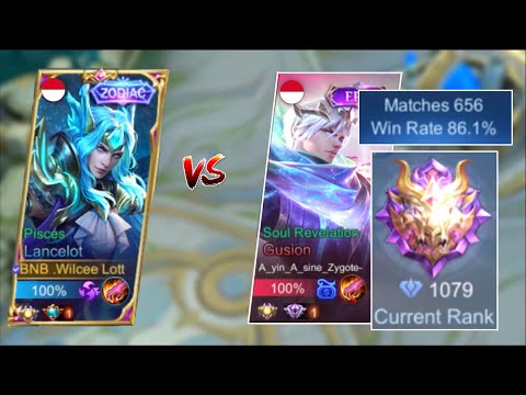 LANCELOT UNLIMITED DASH VS GUSION ULTRA FAST HAND TRASHTALKER!! | WHO WILL WIN? (INTENSE MATCH)