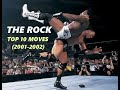 Top 10 Moves of The Rock 2001-2002