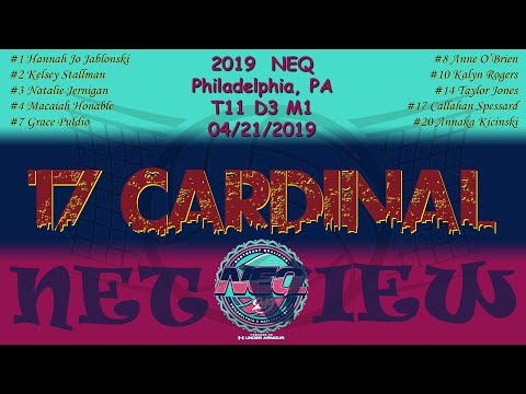 190421 T11 D3 M1 vs Creole Big Apple 17-1 NET VIEW