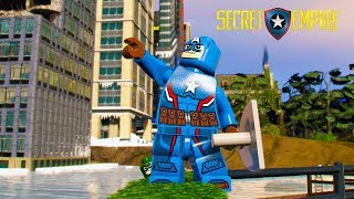 LEGO Marvel Super Heroes 2 Captain America (Secret Empire) Unlock Location + Free Roam Gameplay