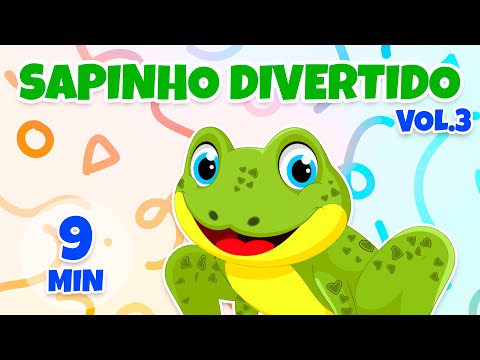 Sapinho Divertido Vol. 3 - Giramille 9 min | Desenho Animado Musical