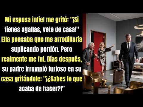 Mi Esposa Me Retó A Irme De Casa Y Su Imperio Familiar Se Derrumbó En Tres Días...