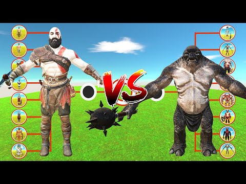 Evolution Tournament 1VS1: Ancient Humans VS Infernals - ANIMAL REVOLT BATTLE SIMULATOR [ARBS]