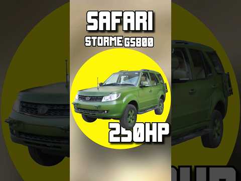 How Tata Safari Storme GS800 became India's Most Powerful SUV #tatasafari #indianarmy