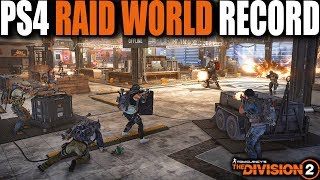 THE DIVISION 2 PS4 RAID WORLD RECORD RUN | OPERATION DARK HOURS