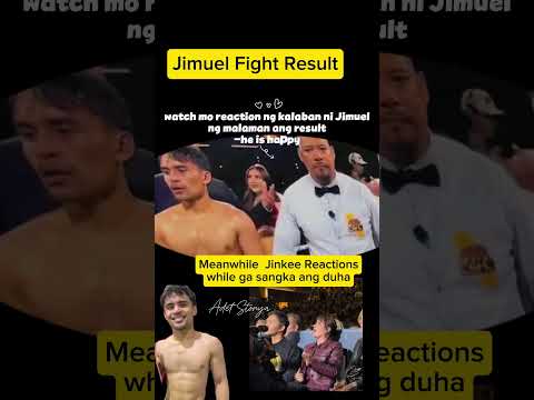 Jimuel fight result!Yung kaba ni mama Jinkee😬#jimuelpacquiao