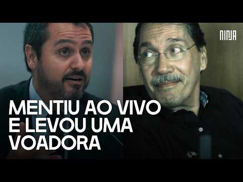 💣Merval reproduz versão bolsonarista e é corrigido ao vivo por chefe da PF💣