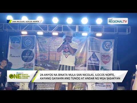 One North Central Luzon: Binata mula Ilocos Norte, kayang gayahin ang tunog ng mga sasakyan