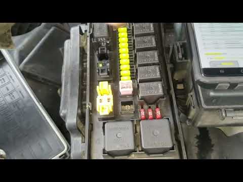 2005-2010 Jeep Grand Cherokee Identificación de los Fusibles