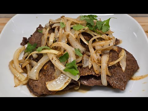 HOW TO COOK CUBAN STEAK WITH ONIONS / AUTHENTIC CUBAN POLOMILLA STEAK