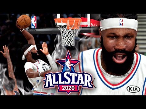 ALL-STAR DRAFT & GAME vs TEAM LEBRON! NBA 2K20 My Career Gameplay Paint Beast